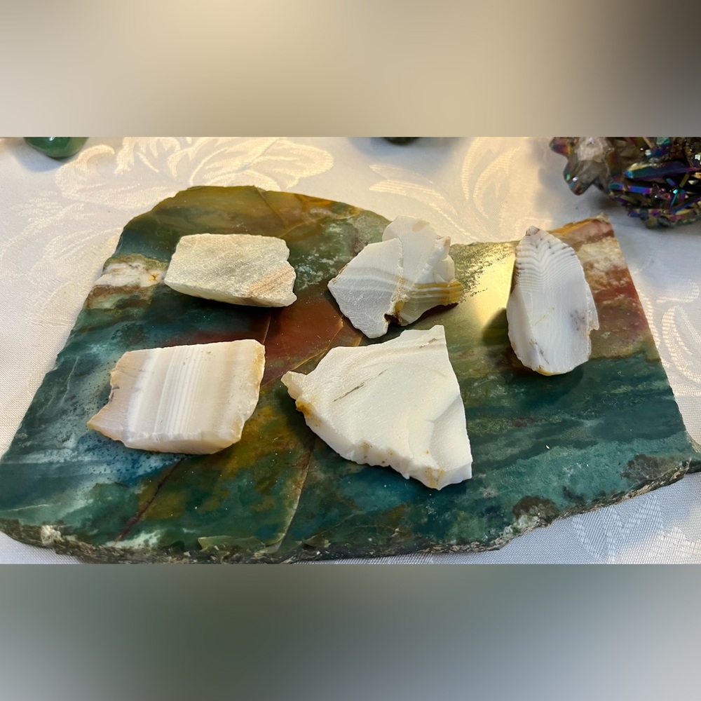 Natural Agate Decorative Set
